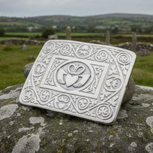 Load image into Gallery viewer, Irish Claddagh Kilt Belt Buckle for Men
