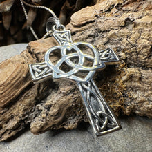 Load image into Gallery viewer, Pure Heart Celtic Cross Necklace
