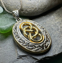 Load image into Gallery viewer, Celtic Forever Infinity Necklace in Sterling Silver
