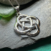Load image into Gallery viewer, Celtic Strength Dara Knot Necklace
