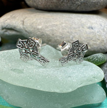 Load image into Gallery viewer, Celtic Cross Stud Earrings
