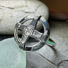 Load image into Gallery viewer, Springtide Saint Brigid&#39;s Cross Ring
