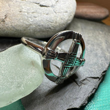 Load image into Gallery viewer, Springtide Saint Brigid&#39;s Cross Ring
