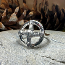 Load image into Gallery viewer, Springtide Saint Brigid&#39;s Cross Ring
