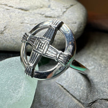 Load image into Gallery viewer, Springtide Saint Brigid&#39;s Cross Ring

