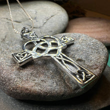 Load image into Gallery viewer, Pure Heart Celtic Cross Necklace
