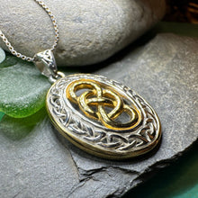 Load image into Gallery viewer, Celtic Forever Infinity Necklace in Sterling Silver
