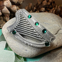 Load image into Gallery viewer, Boru Celtic Harp Brooch - Irish Jewelry
