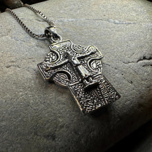 Load image into Gallery viewer, Celtic Cross Crucifix Pendant
