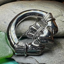 Load image into Gallery viewer, Emblem Claddagh Brooch
