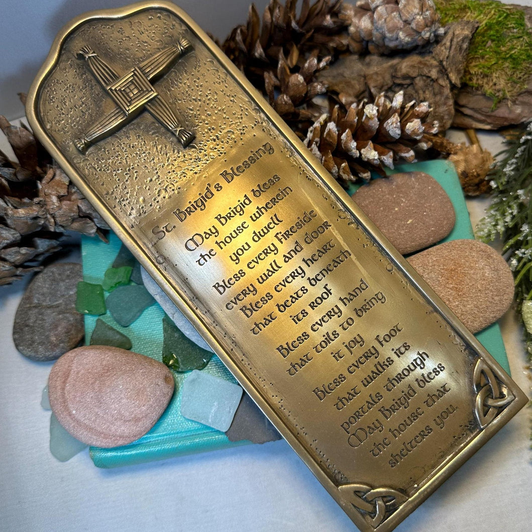 Saint Brigid's Blessing Wall Plaque
