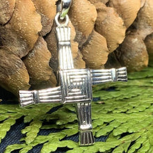Load image into Gallery viewer, Large Saint Brigid’s Cross Necklace
