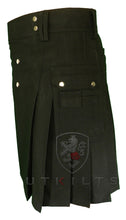 Load image into Gallery viewer, Utility Kilt – GlenTorin, Black
