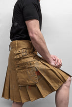 Load image into Gallery viewer, Utility Kilt – GlenLoch, Dark Khaki
