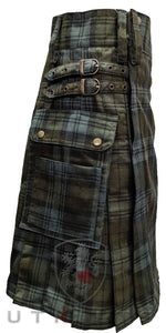 Utility Kilt – GlenLoch, Black Watch Weathered