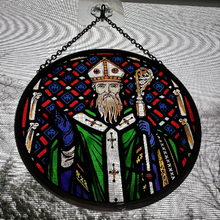 Load image into Gallery viewer, Dublin Cathedral Saint Patrick Stained Glass Gift

