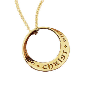 I Can Do All Things Through Christ - Mobius Necklace