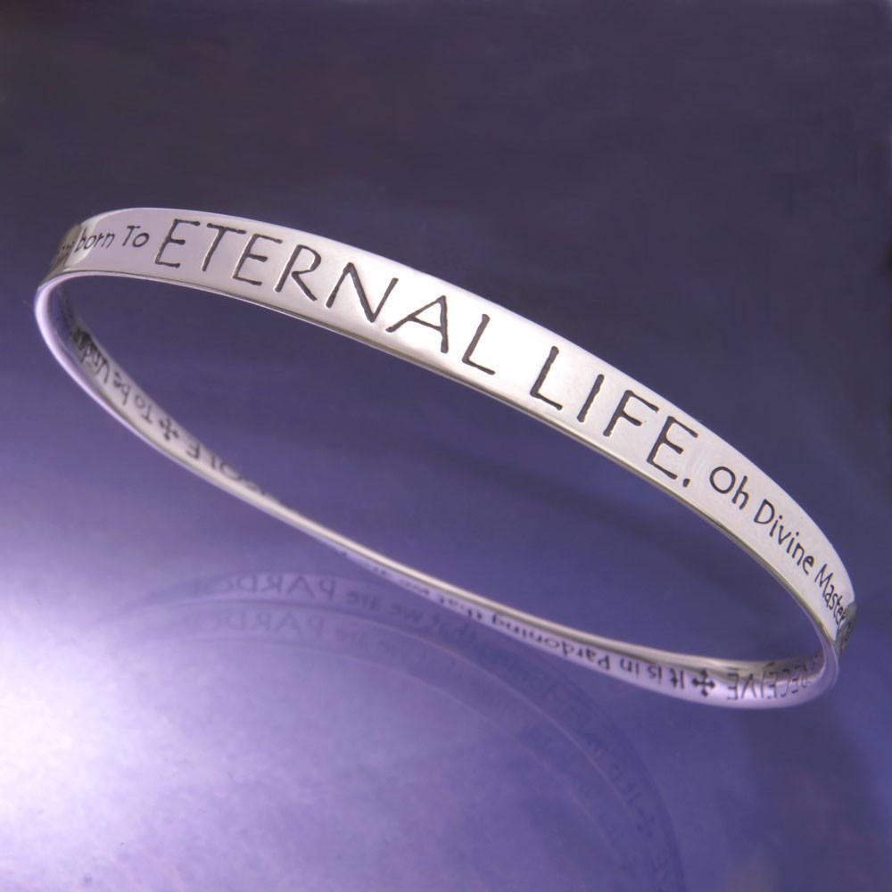 St Francis Prayer - Eternal Life - Mobius Bracelet