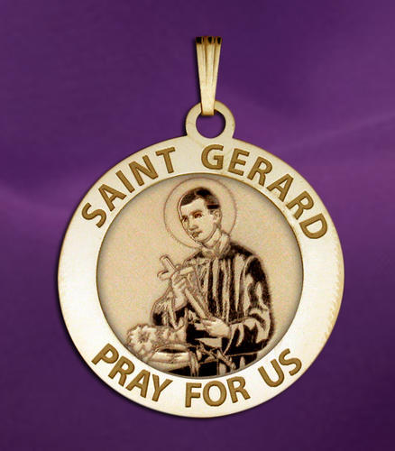 Saint Gerard Majella - Saints Medal Necklace